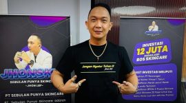 Bos skincare Jhon LBF mualaf. l Istimewa
