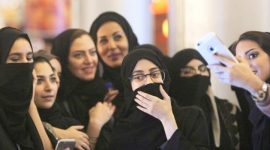 Mahasiswi di salah satu universitas di Arab Saudi. l Istimewa