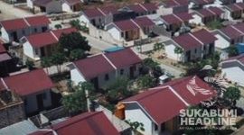 Salah satu kompleks hunian penduduk di Sukabumi. l Istimewa