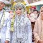 Rozy Zay Hakiki saat menikah dengan Norma Risma didampingi Rihanan Abah. l Istimewa