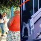 Pria asal Cidahu Sukabumi maling kotak amal masjid diikat di pohon mangga. l Istimewa