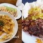 Wisata kuliner di Sukabumi, menu sarapan Bubur Ayam Odeon dan Nasi Kuning Banjir. l Istimewa