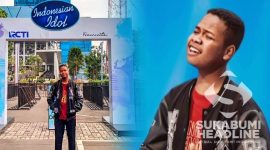 Abdul Azis, remaja Parungkuda Sukabumi di ajang Indonesian Idol. l Dok. Pribadi
