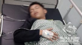 Anak korban pembekalan orang tak dikenal di Cicurug, Sukabumi. l Istimewa