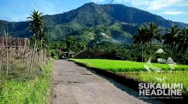Memandang Gunung Wayang dari Kampung Cikunten, Kalapanunggal. l Dayat