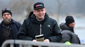 Rasmus Paludan saat demo anti-Turkiye di Swedia. l Istimewa