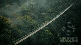 Jembatan Gantung Situ Gunung, Sukabumi. l Istimewa