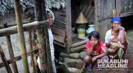 Keluarga miskin di Kabupaten Sukabumi. l Feryawi Heryadi