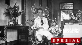 Seorang remaja Belanda di Cicurug tahun 1924. l Tropen Museum