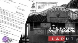 Surat panggilan permintaan koordinasi terhadap perangkat Desa Langensari, Kecamatan Parungkuda. l Istimewa