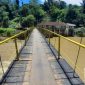 Jembatan Gantung menunju Bukit Panenjoan. l Natasha Mariska