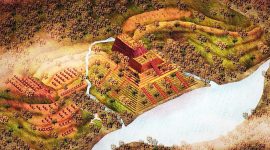 Model gambar 3D situs Gunung Padang. l Istimewa