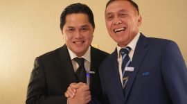 Erick Thohir dan Mochammad Iriawan. l PSSI