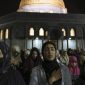 Sebanyak 85 warga Yahudi Israel dilaporkan menyerbu halaman Masjid Al-Aqsha untuk menggelar ritual keagamaan. l AP