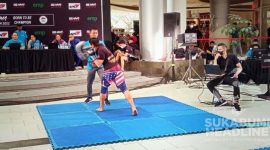 Petarung dari sasana Suja MMA, Kota Sukabumi. l Dede Sahrul
