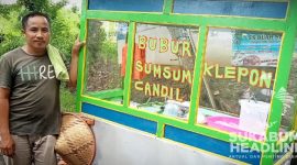 Sunarto, pedagang keliling. l Istimewa