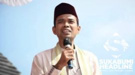Ustadz Abdul Somad alias UAS ceramah di Lapang Merdeka Kota Sukabumi. l Istimewa