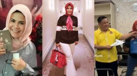 Sekda Provinsi Riau SF Hariyanto dan istri. l Istimewa