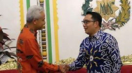 Ganjar Pranowo (kiri) dan Ridwan Kamil. l Istimewa