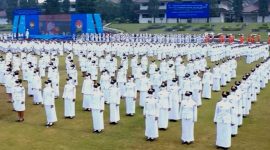 Upacara pelulusan praja IPDN. l Istimewa