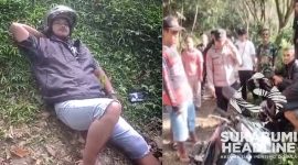 DR, tengkulak yang berpura-pura jadi korban begal. l Istimewa