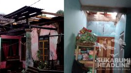 Rumah warga Gegerbitung hancur diterjang puting beliung. l Istimewa