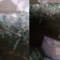 Dinding rumah milik Entin jebol. l Istimewa