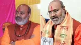Yati Narsinghanand, seorang anggota sayap kanan Hindu. l Istimewa