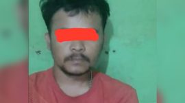 Dede Risman (36), terduga pelaku pencurian dengan kekerasan. l Istimewa