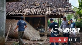Dituduh sebagai dukun santet, rumah pasutri di Ciemas, Sukabumi dirusak massa. l Istimewa