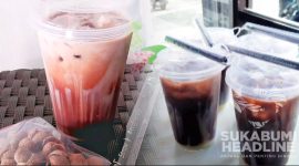 Es cokelat Nyoklat di Parakansalak, Sukabumi. l Istimewa
