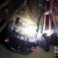 Mobil sedan Honda City nyemplung ke sungai di Palabuhanratu. l Istimewa