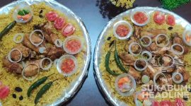 Sajian nasi kebuli ala Lula Hanifah. l Istimewa