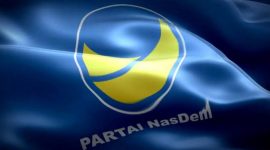 Bendera Partai Nasdem. l Istimewa