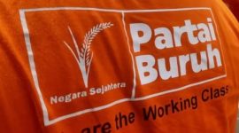 Bendera Partai Buruh. l Istimewa