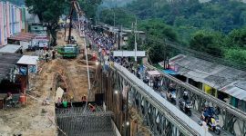 Jembatan Bailey Cikereteg akan ditutup untuk semua jenis kendaraan. l Istimewa