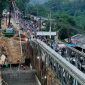 Jembatan Bailey Cikereteg akan ditutup untuk semua jenis kendaraan. l Istimewa