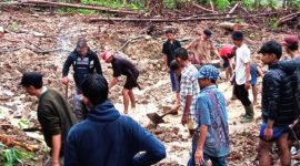 Empat rumah di Cianjur ambruk diguncang gempa. l Istimewa