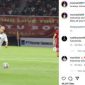 Mohammed Rashid di laga Timnas Indonesia vs Palestina. l @moerashid95