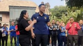 Puan Maharani bertemu AHY di kawasan Senayan, Jakarta. l Istimewa