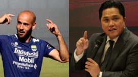 Mohammed Rashid dan Erick Thohir. l Istimewa