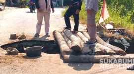 Gorong gorong amblas di Curugkembar, Kabupaten Sukabumi. l Istimewa