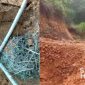 Lokasi longsor yang menewaskan dua penambang emas di Lengkong, Sukabumi. l Istimewa