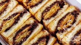Roti bakar Galaxy, Cicurug, Sukabumi. l Istimewa