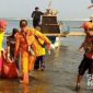 Penemuan jasad wisatawan tenggelam di Pantai Ujunggenteng. l Istimewa
