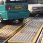 Perlintasan rel KA di Kampung Segog, Sukabumi. l Istimewa