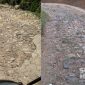 Jalan Kabupaten rusak parah di Kecamatan Nyalindung, Kabupaten Sukabumi. l Saepulloh