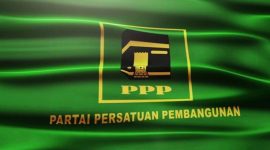 Bendera dan logo Partai Persatuan Pembangunan. - Istimewa