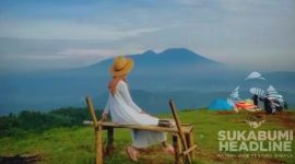 Menikmati suasana Bukit Peuyeum, di perbatasan Nyalindung dan Gegerbitung Sukabumi. l Istimewa