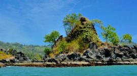 Pulau Kunti jadi spot pengambilan gambar dua film Livi Zheng. l Istimewa